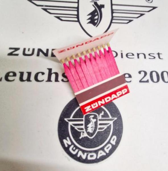 Original Zündapp Streichhölzer , absoluter Neuzustand !!